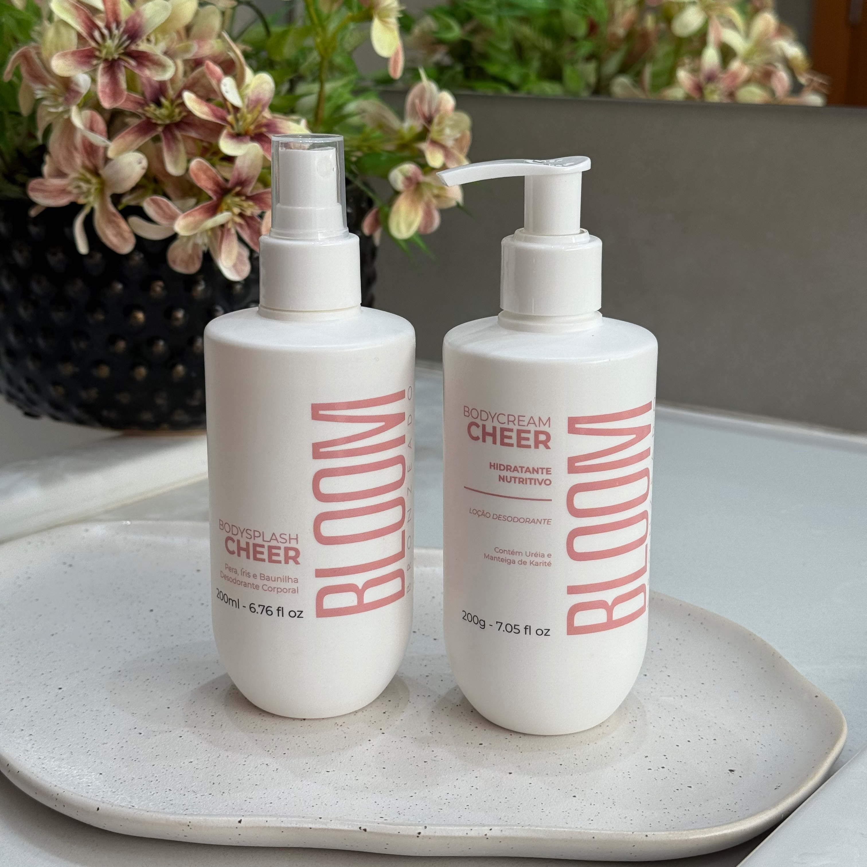 Kit Body Cream e Body Splash Cheer