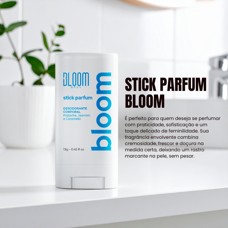Bloom Stick Parfum - Desodorante Corporal 13g