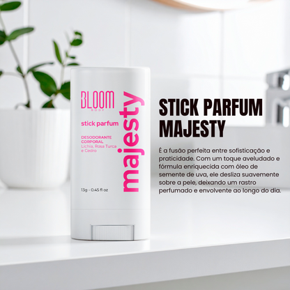 Majesty Stick Parfum - Desodorante Corporal 13g