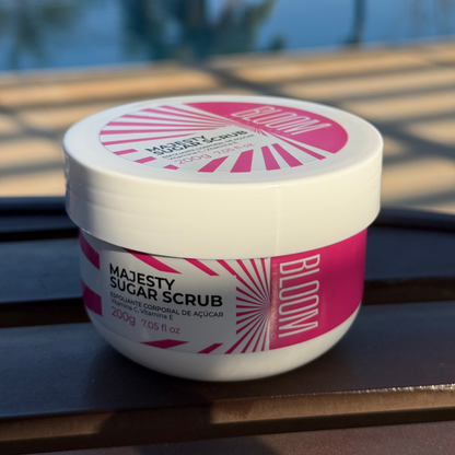 Kit Esfoliante, Body Cream e Body Splash Majesty