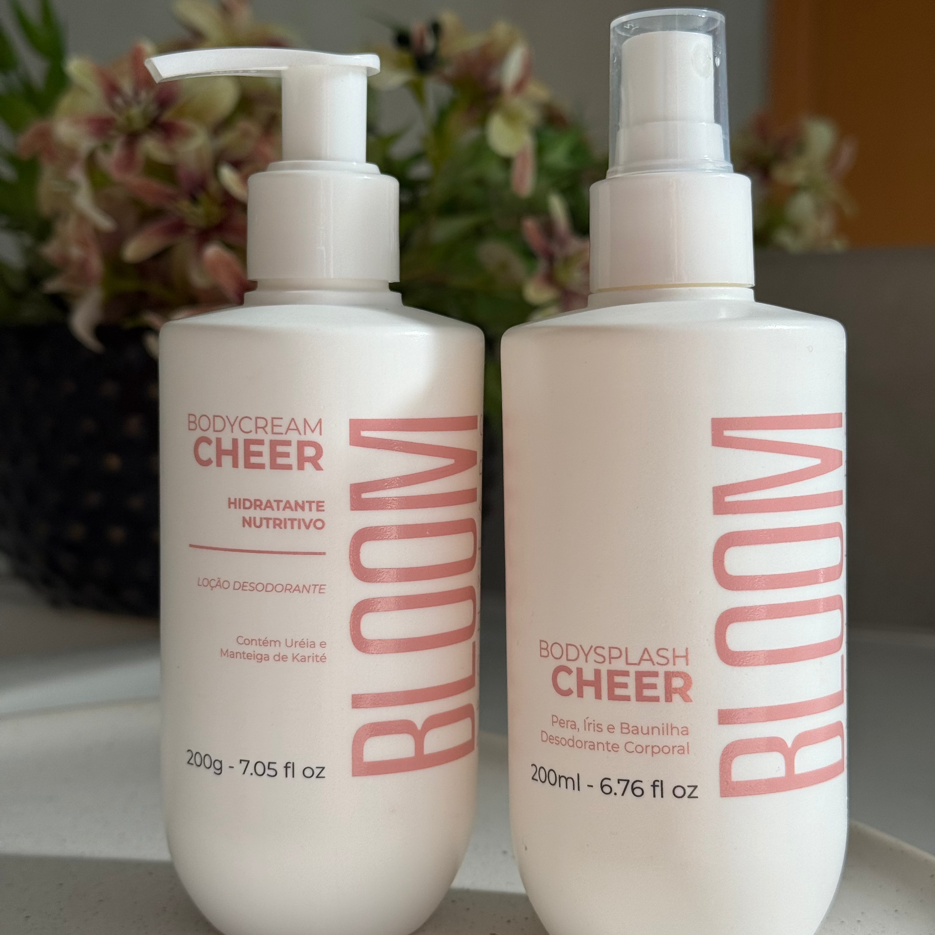 Kit Body Cream e Body Splash Cheer