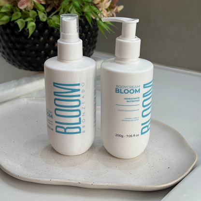 Kit Body Cream e Body Splash Bloom