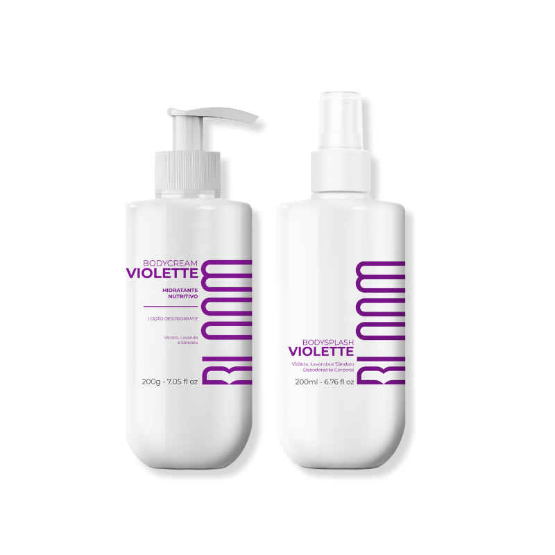 Kit Body Cream e Body Splash Violette