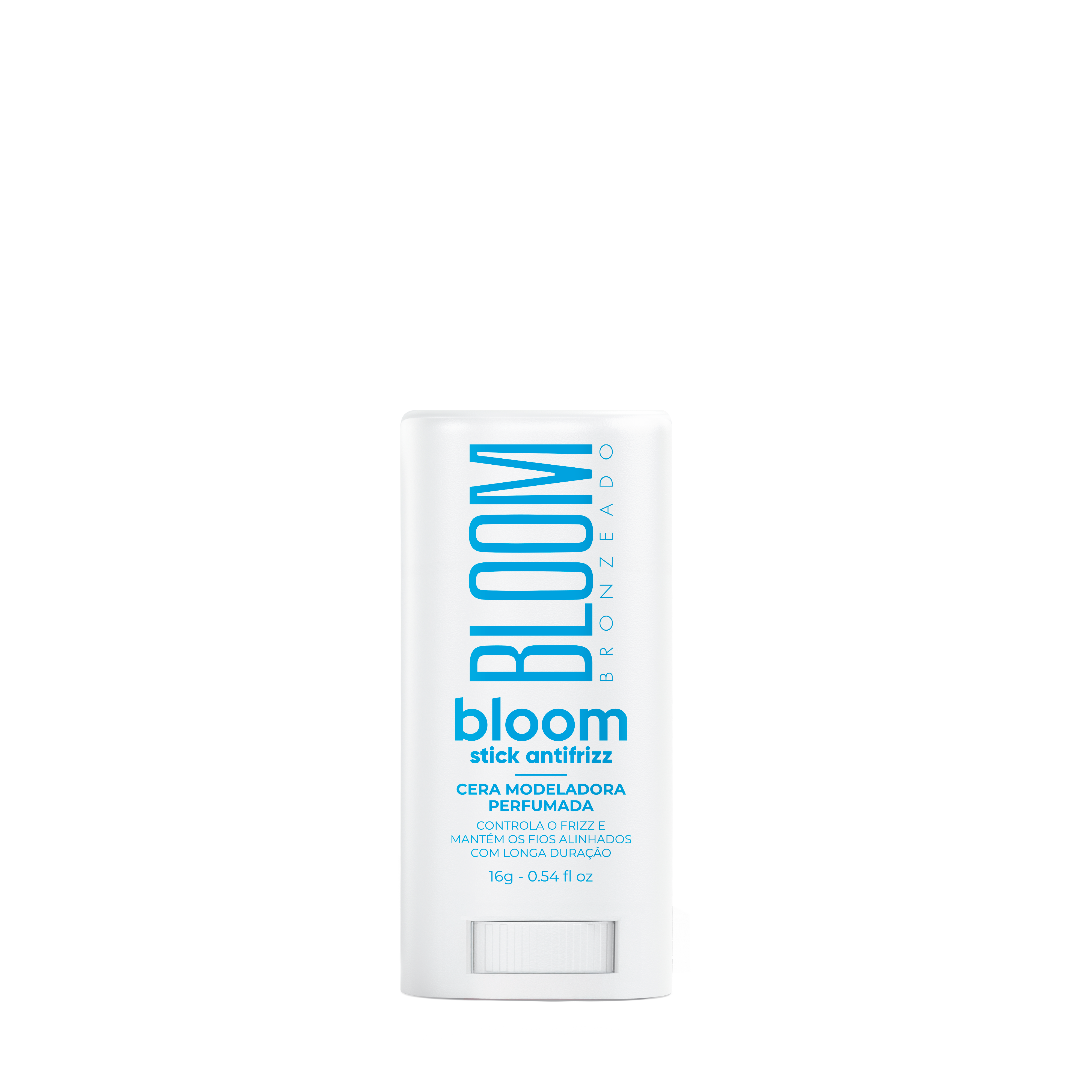 Stick Antifrizz Bloom – Cera Modeladora Perfumada com Proteção Térmica – 16g