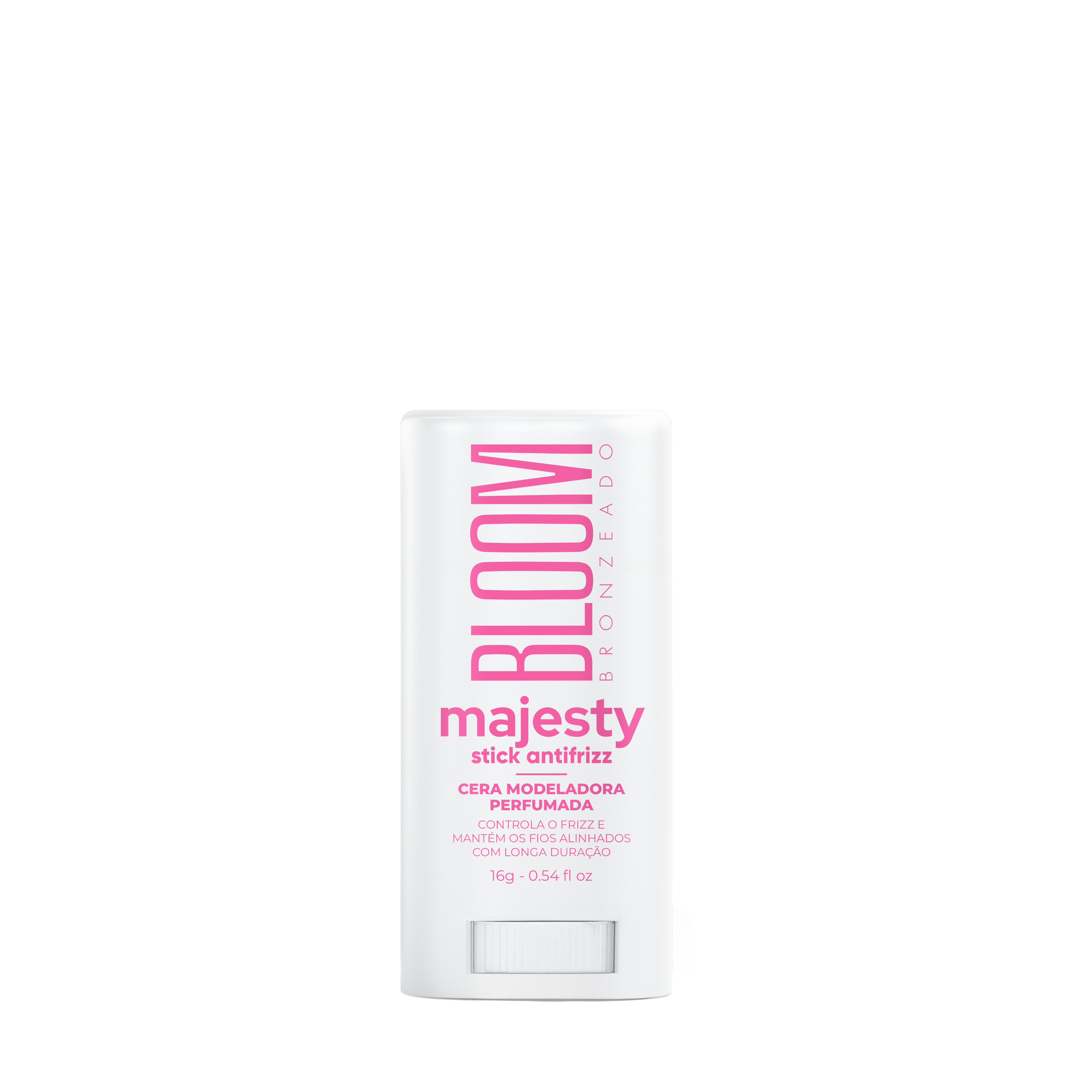Stick Antifrizz Majesty – Cera Modeladora Pefumada com Proteção Térmica – 16g